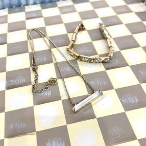 Kendra Scott Necklace & Bracelet